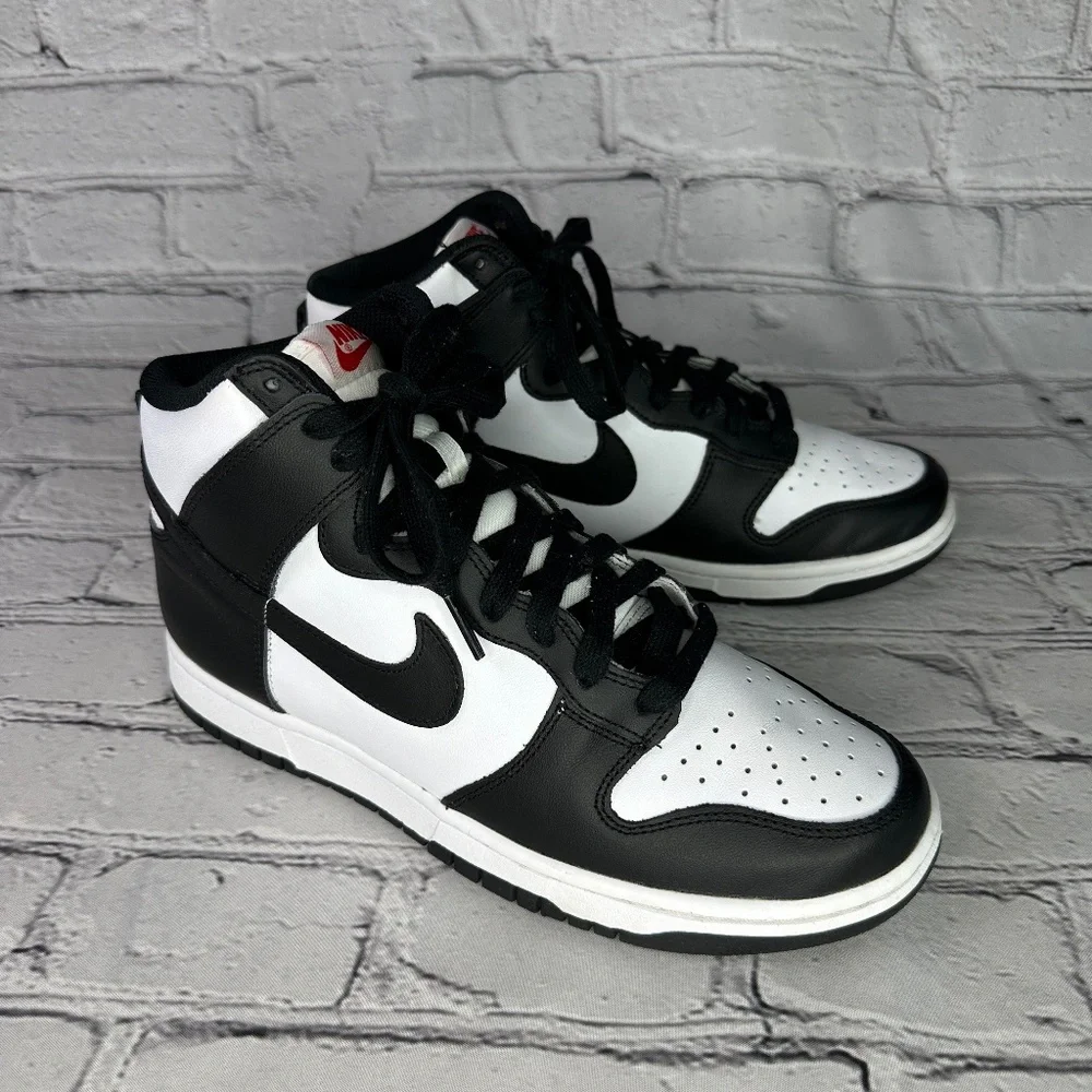 Nike Dunk High Panda Black and White Retro Sneaker Women’s Size 9.5